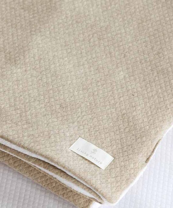 Dekentje losange met fleece