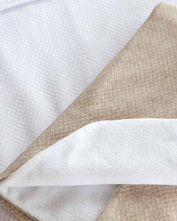 Dekentje losange met fleece - Afbeelding 2